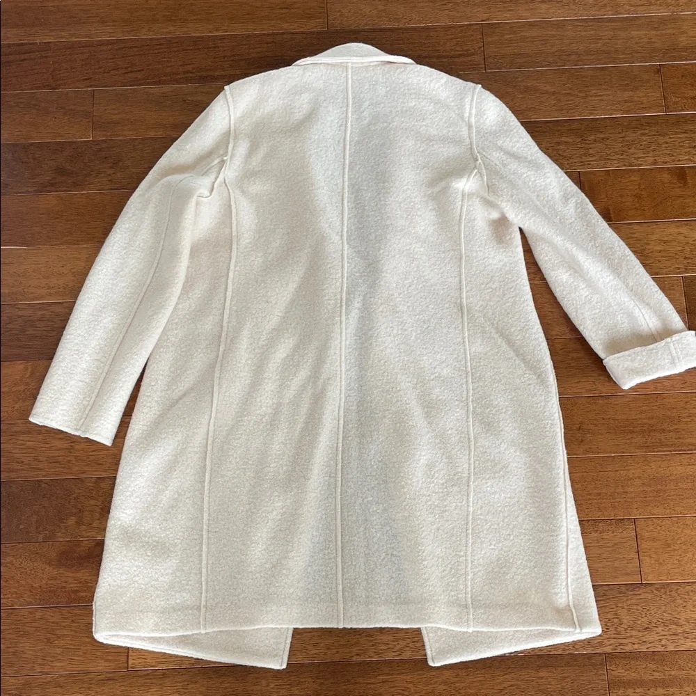 J. Crew Cream Pea Coat - Picture 4 of 4